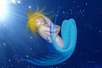 Mermaid Dawn Mermaid at dawn